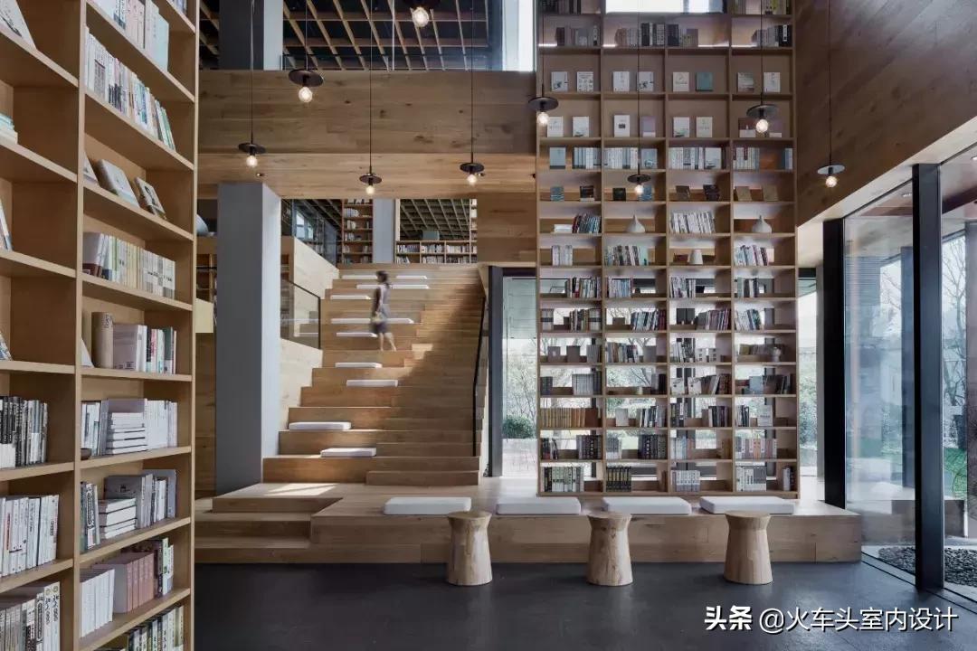 用原木打造的图书馆，杭州又一个网红打卡圣地