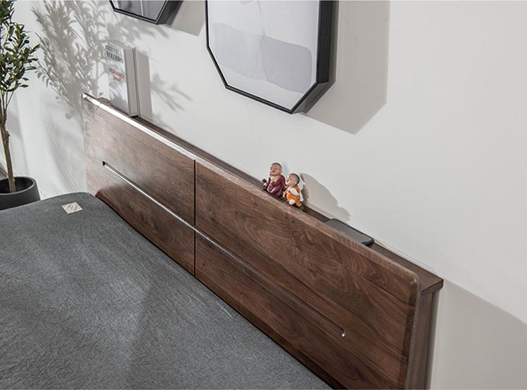 法式复古实木床定做,正宗老式中式实木床