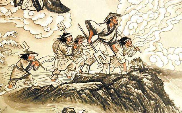 五千年前的抗洪故事，“三过家门而不入”的禹，展示大汉精神