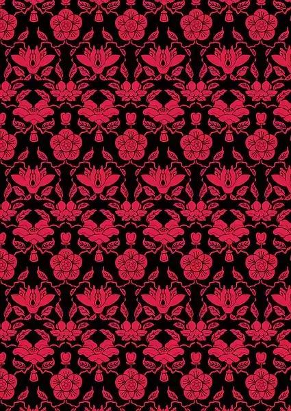 庄重华美的中国古典纹样,东方纹样图植物