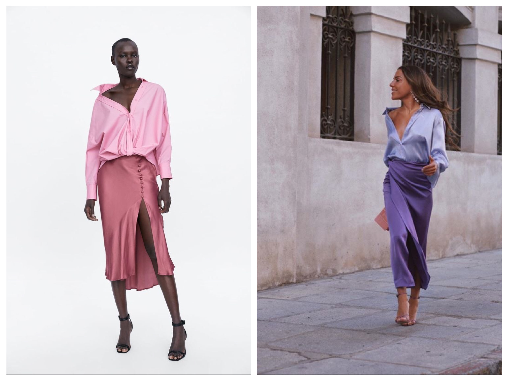 今年夏天半裙怎么穿又时髦又显瘦,夏季新款百搭半裙