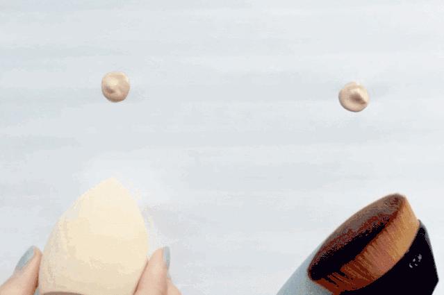 底妆怎么上显得高级,美妆蛋和粉底刷上底妆区别