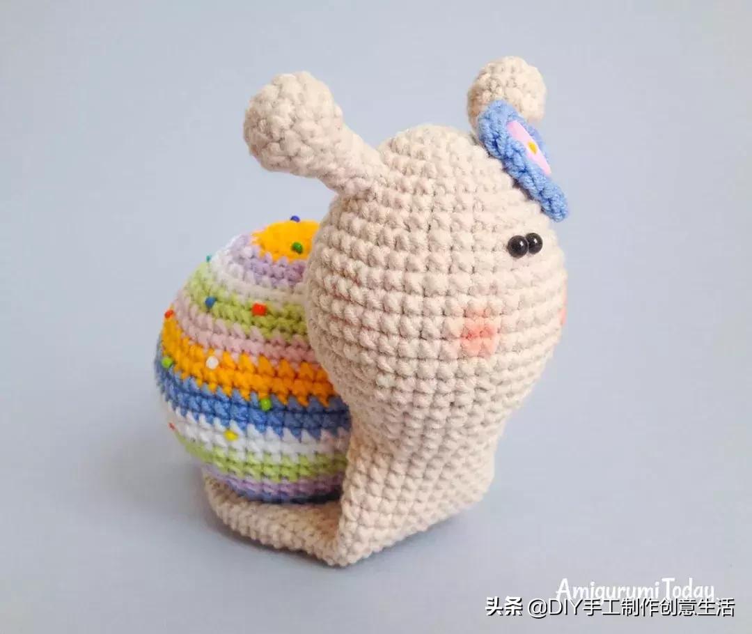 萌力爆表！钩完你可能会舍不得拿来用的小针插~有教程