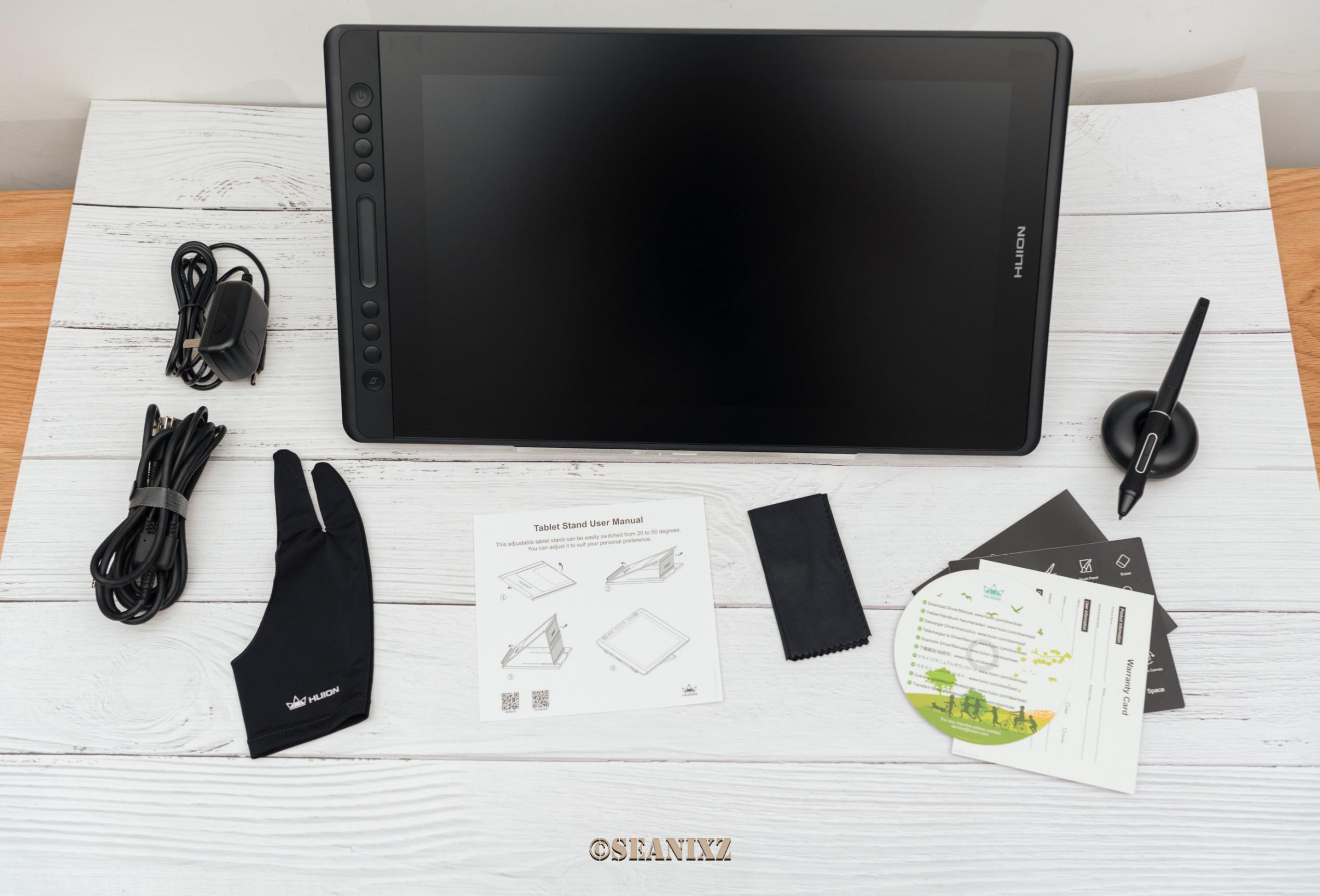 手绘必备的数位屏：绘王（HUION）KamvasPro16手绘屏