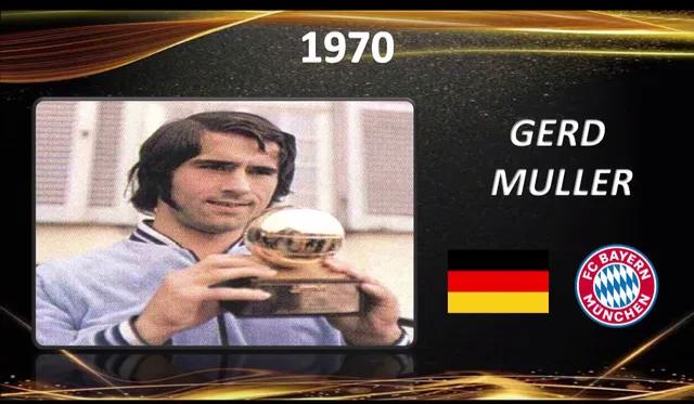 足球金球奖历史最佳,足球金球奖1956年到2019年