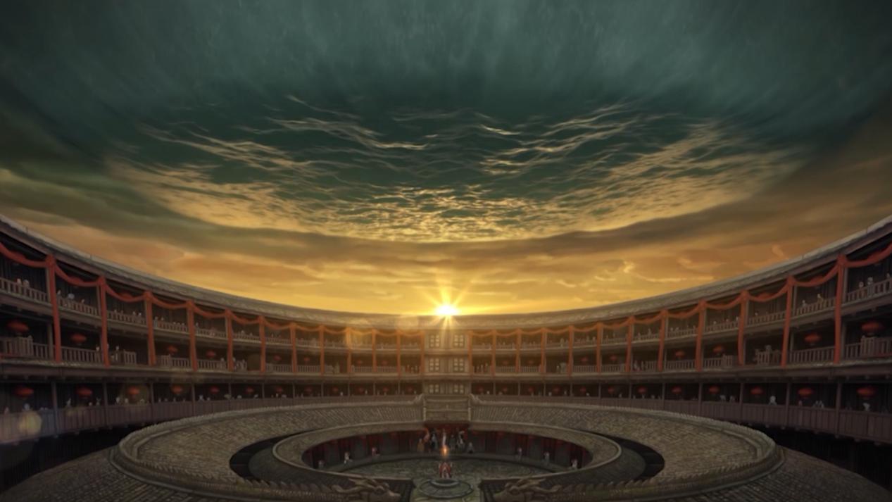 大鱼海棠动漫治愈系片段,一部感人催泪的动漫电影大鱼海棠