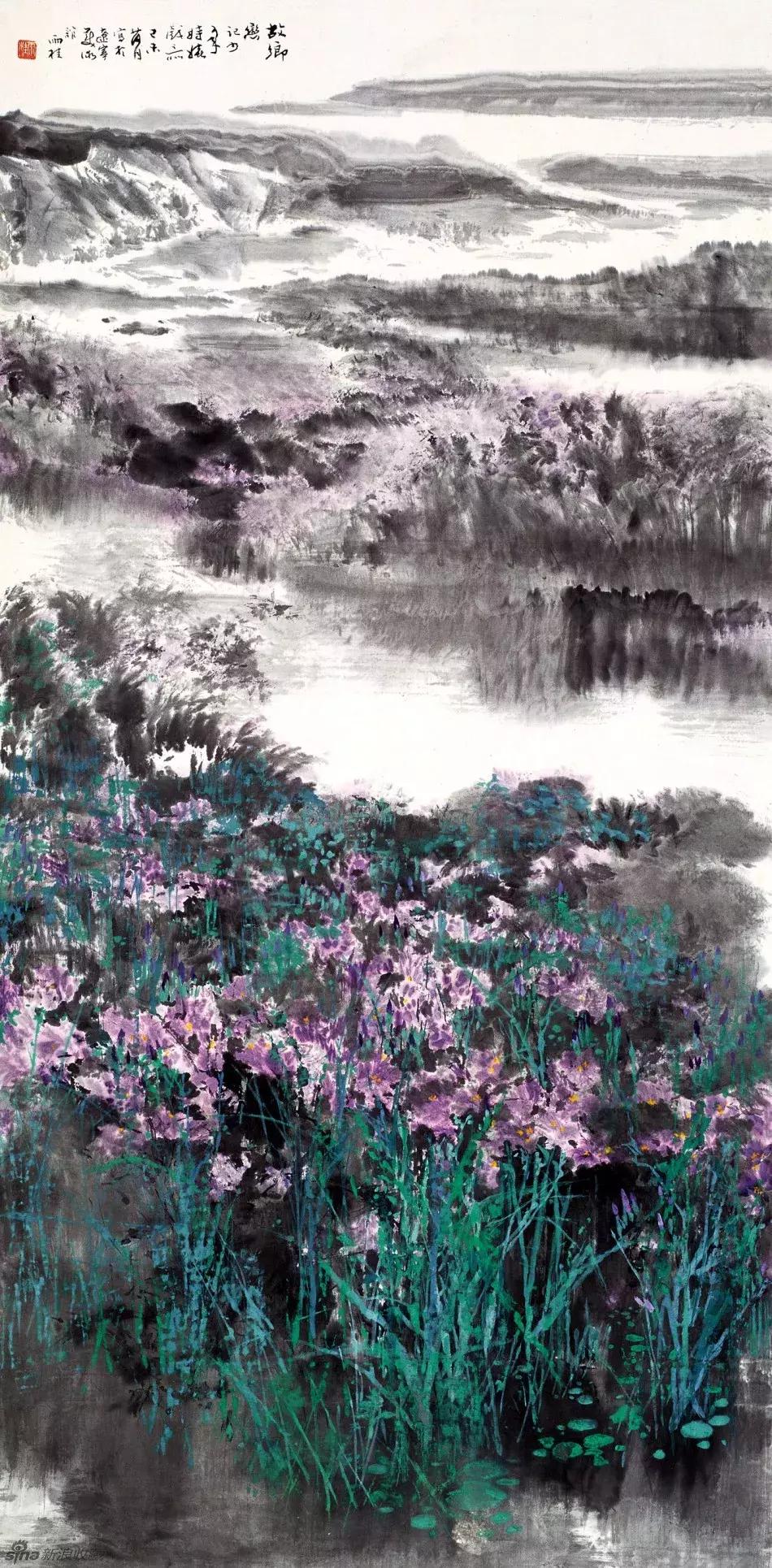 画家宋雨桂作品欣赏,宋雨桂山水书画作品