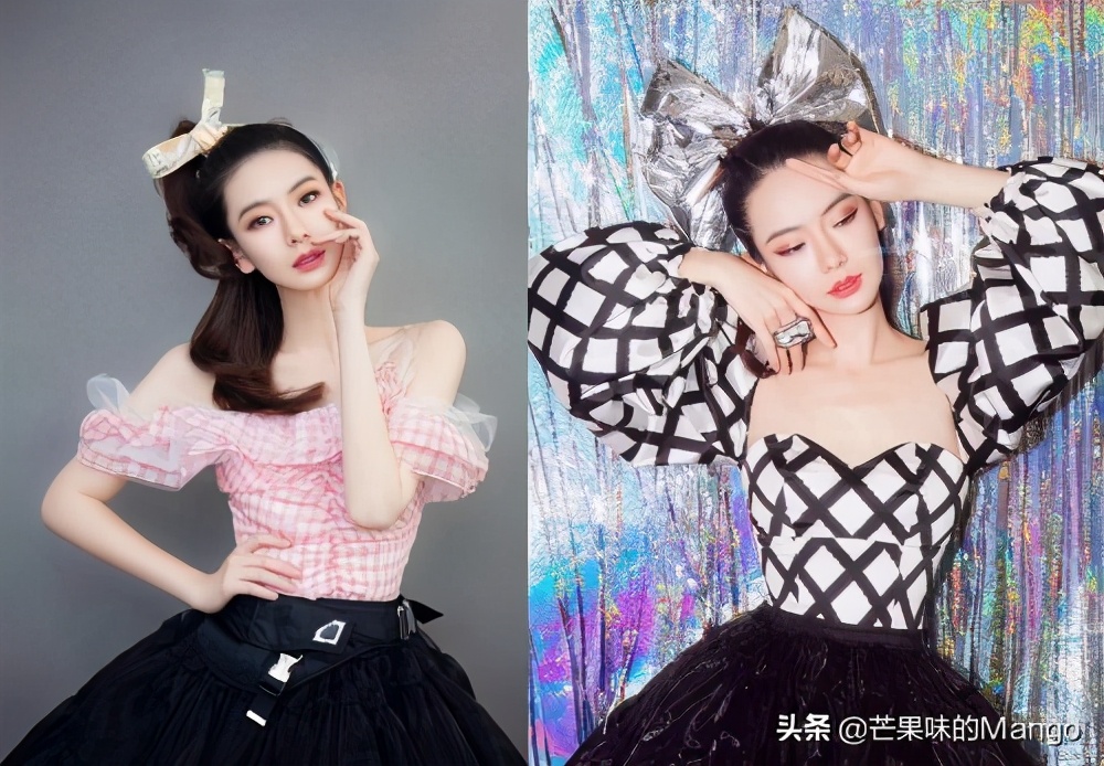 一对蝴蝶结发饰戴法女童,古风蝴蝶结发饰教程戴法幼儿