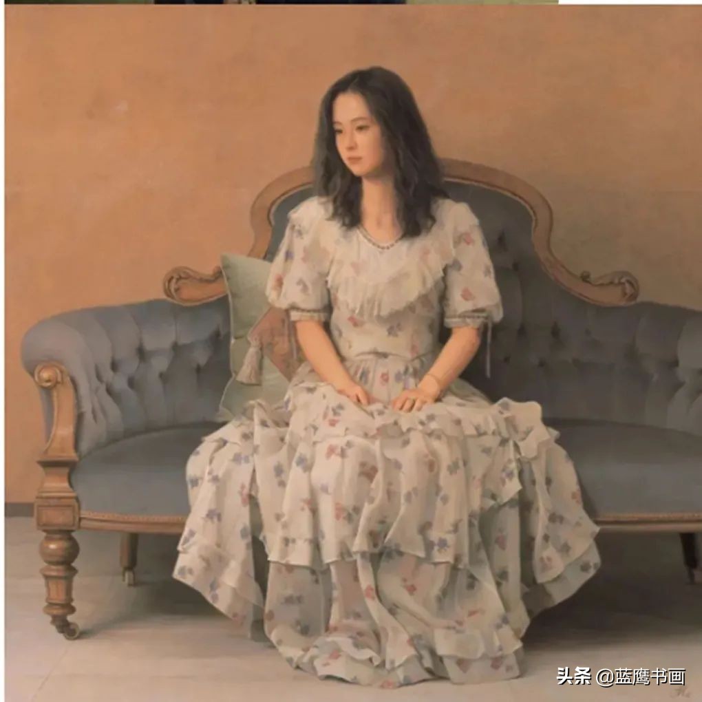 森本草介画中的女子,日本超写实画家森本草