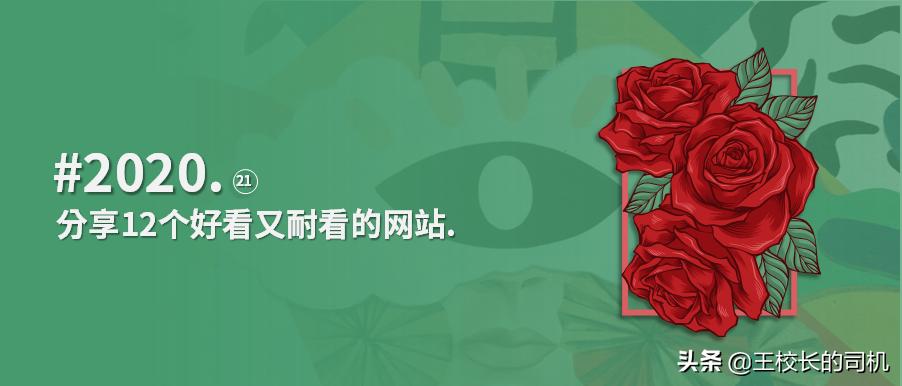 这12个网站,怎么可以这么好看