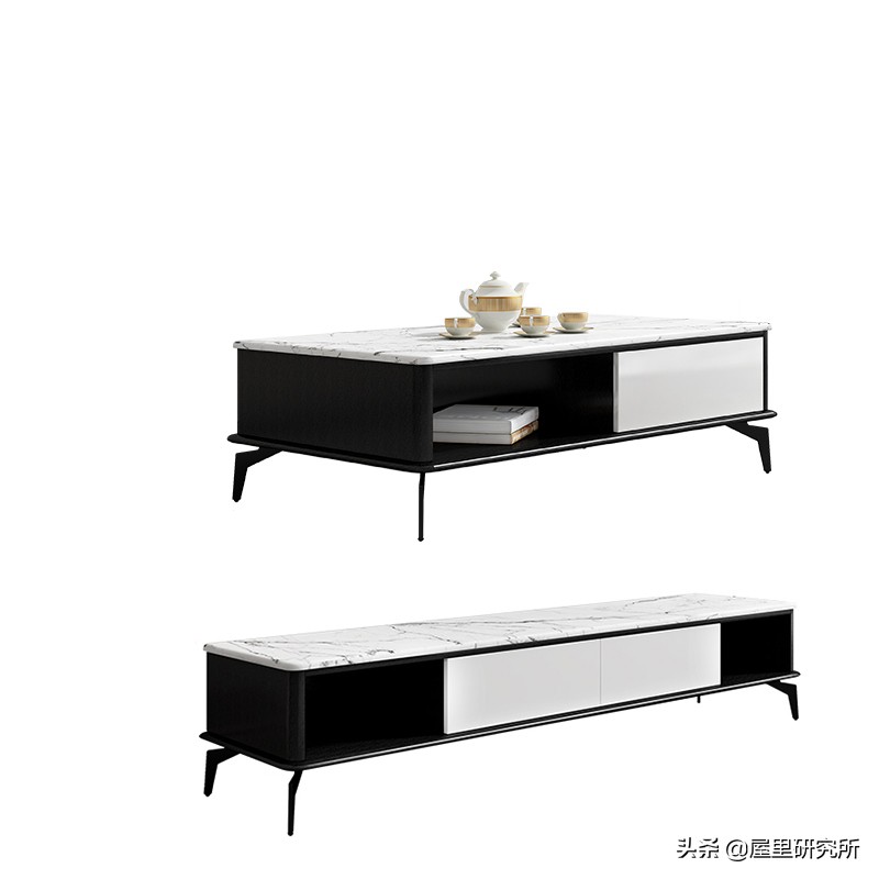 什么茶几电视柜好看实用,小户型电视柜和茶几高颜值