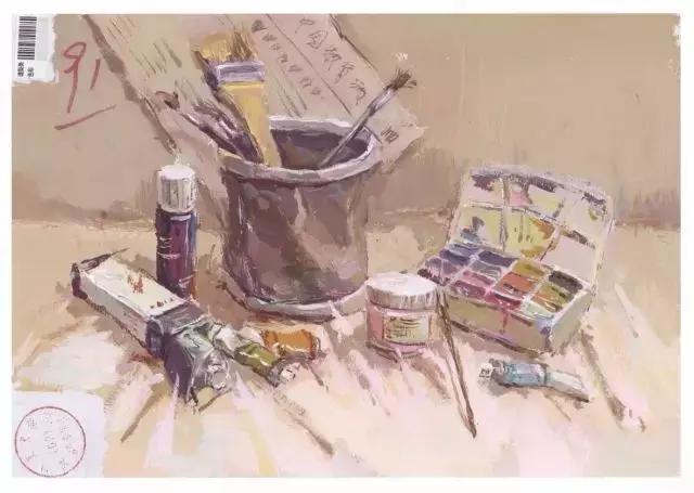 中国美院高分卷鉴赏,西安美院往年高分卷