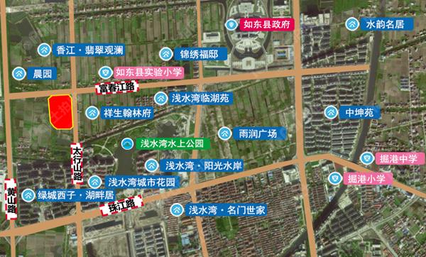 南通如东土拍价格,南通宅地价最新消息