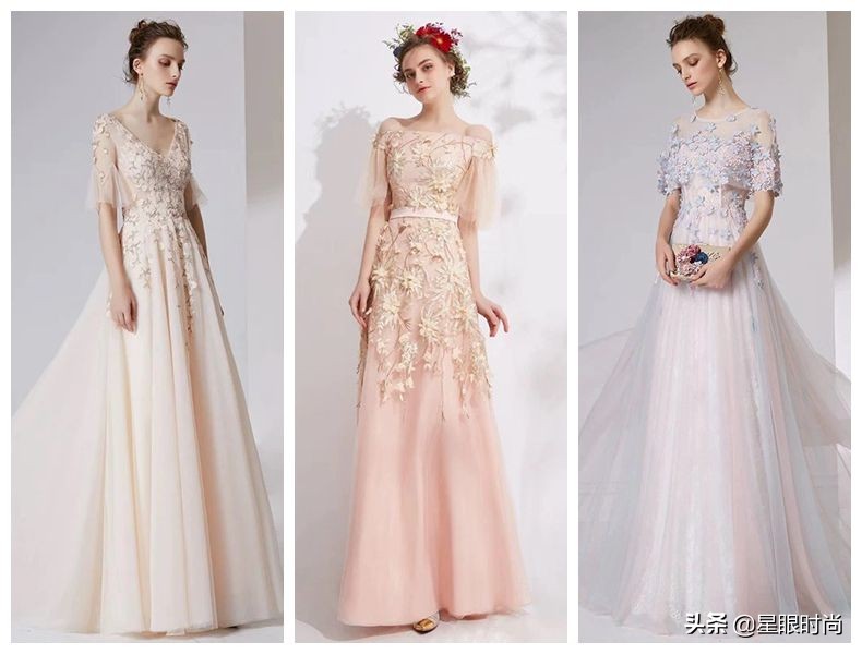 高档礼服气质名媛秋冬,高贵优雅好看的礼服