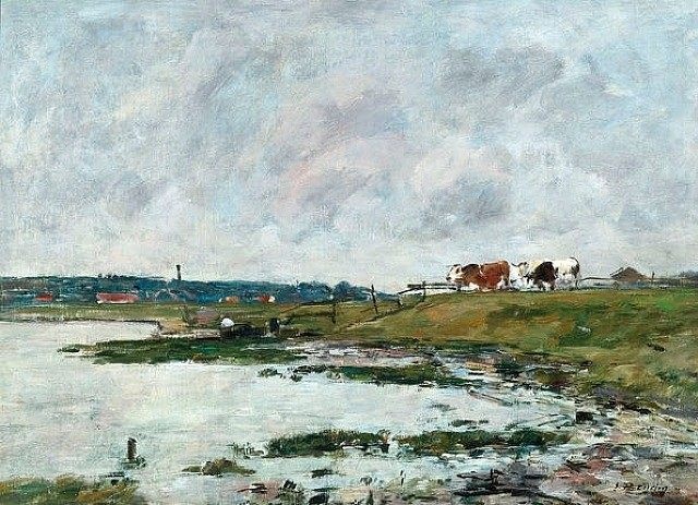 学赏画（48补）天空之王——印象派绘画大师EugeneBoudin简介