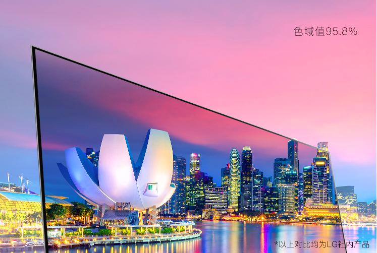 lg超薄oled电视评测,外观设计非常绚丽又亮眼