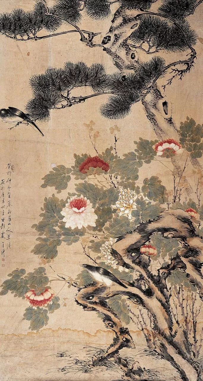 潘天寿花鸟画欣赏 (潘天寿写意人物画欣赏)