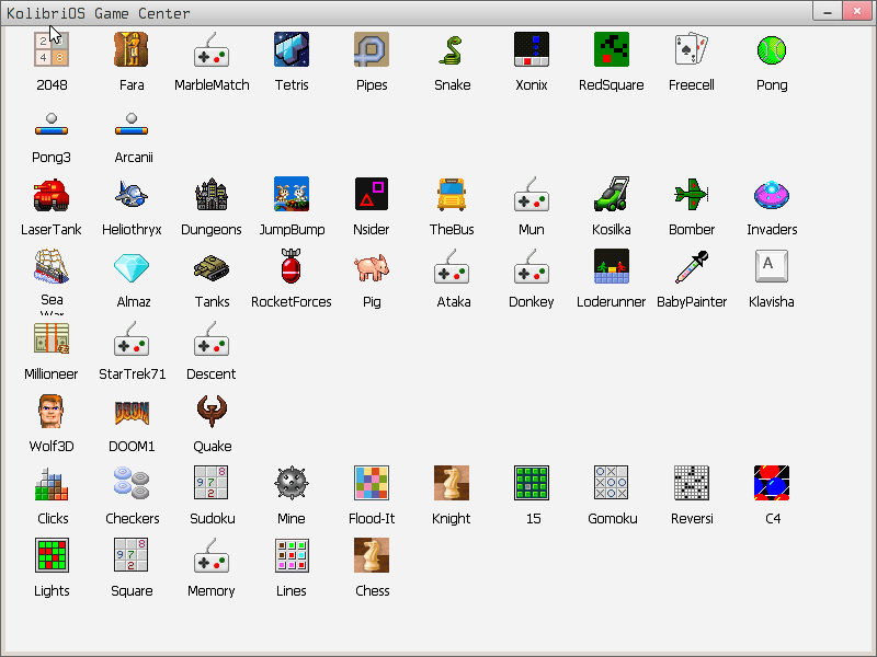 还真有一款纯汇编撸的操作系统 KolibriOS
