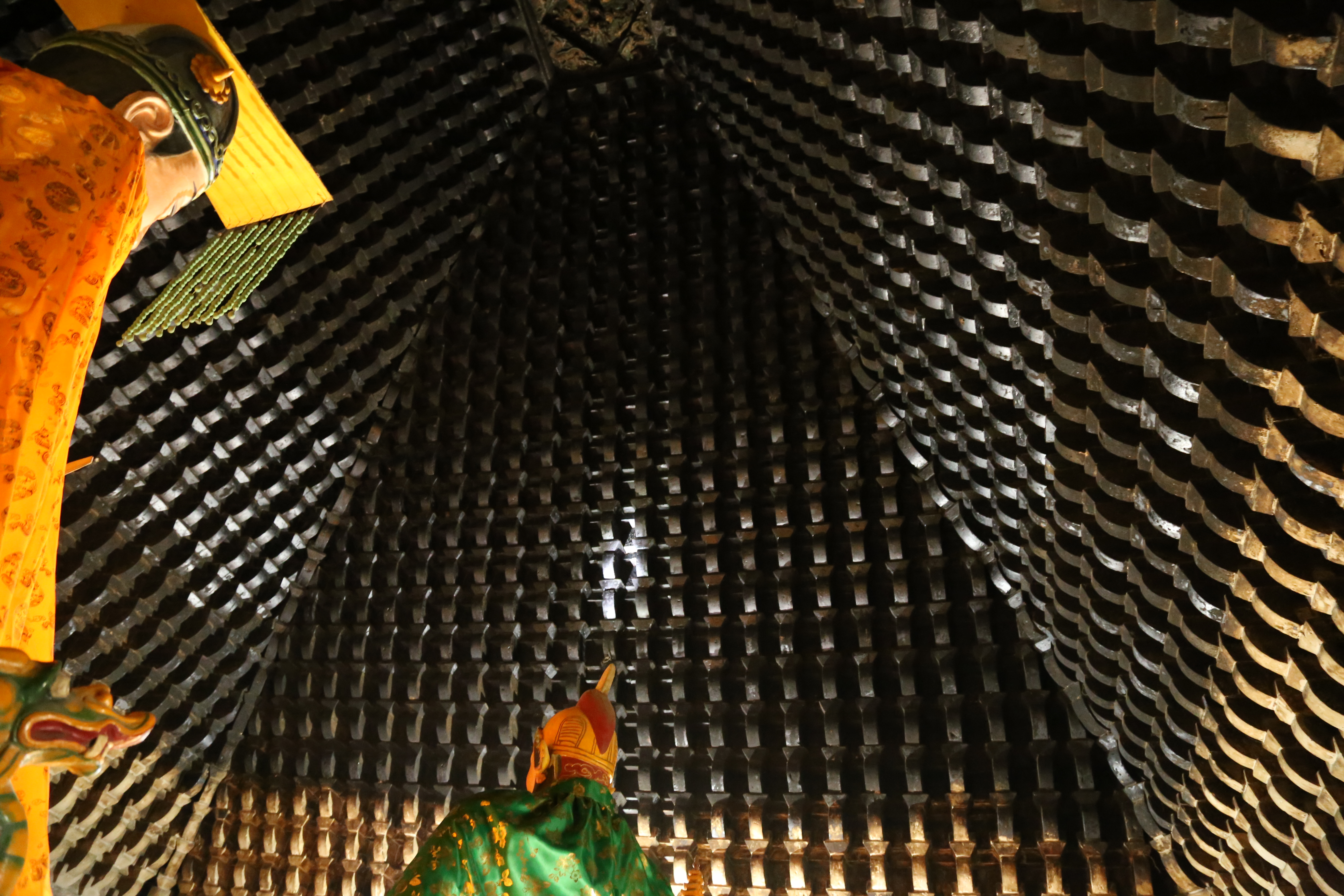 太行八陉中唯一幸存的关楼,穹隆顶上飞檐斗拱,古建中的孤品