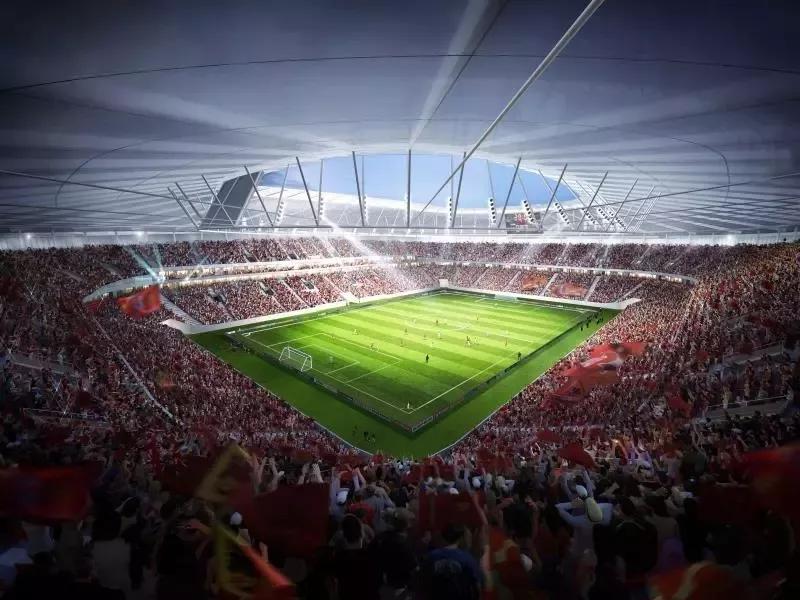 浦东足球场效果图,上海浦东专业足球场平面图