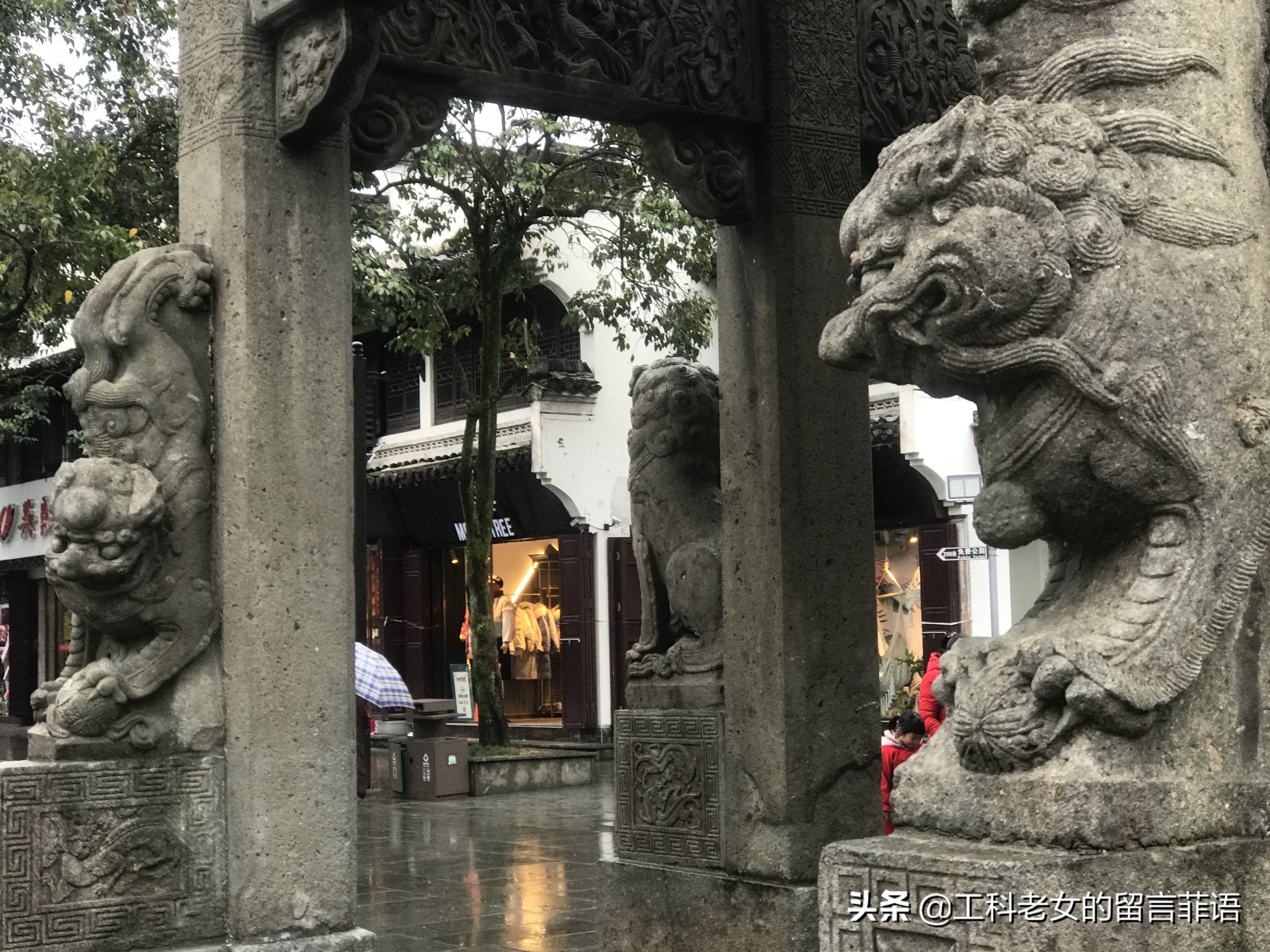 古徽州最古老的牌坊,徽州古城世科牌坊