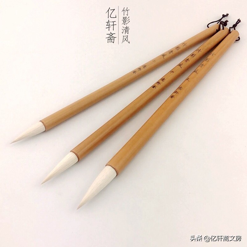 毛笔方面的知识,毛笔知识大全及图片