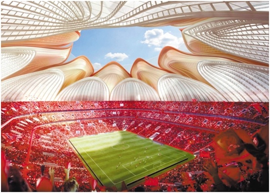 世界最大专业足球场落户广州番禺,番禺未来最大足球场