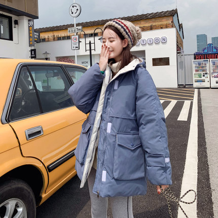 秋冬短款菱格棉服,冬季棉服百搭外套推荐