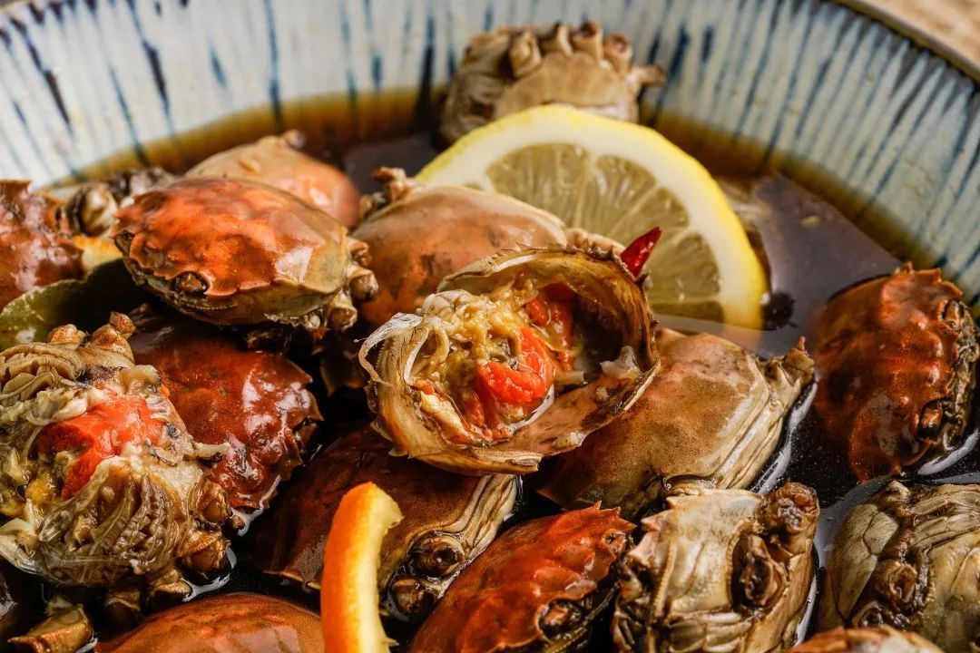 花雕醉蟹和陈皮花雕醉蟹,醉蟹的制作方法小视频