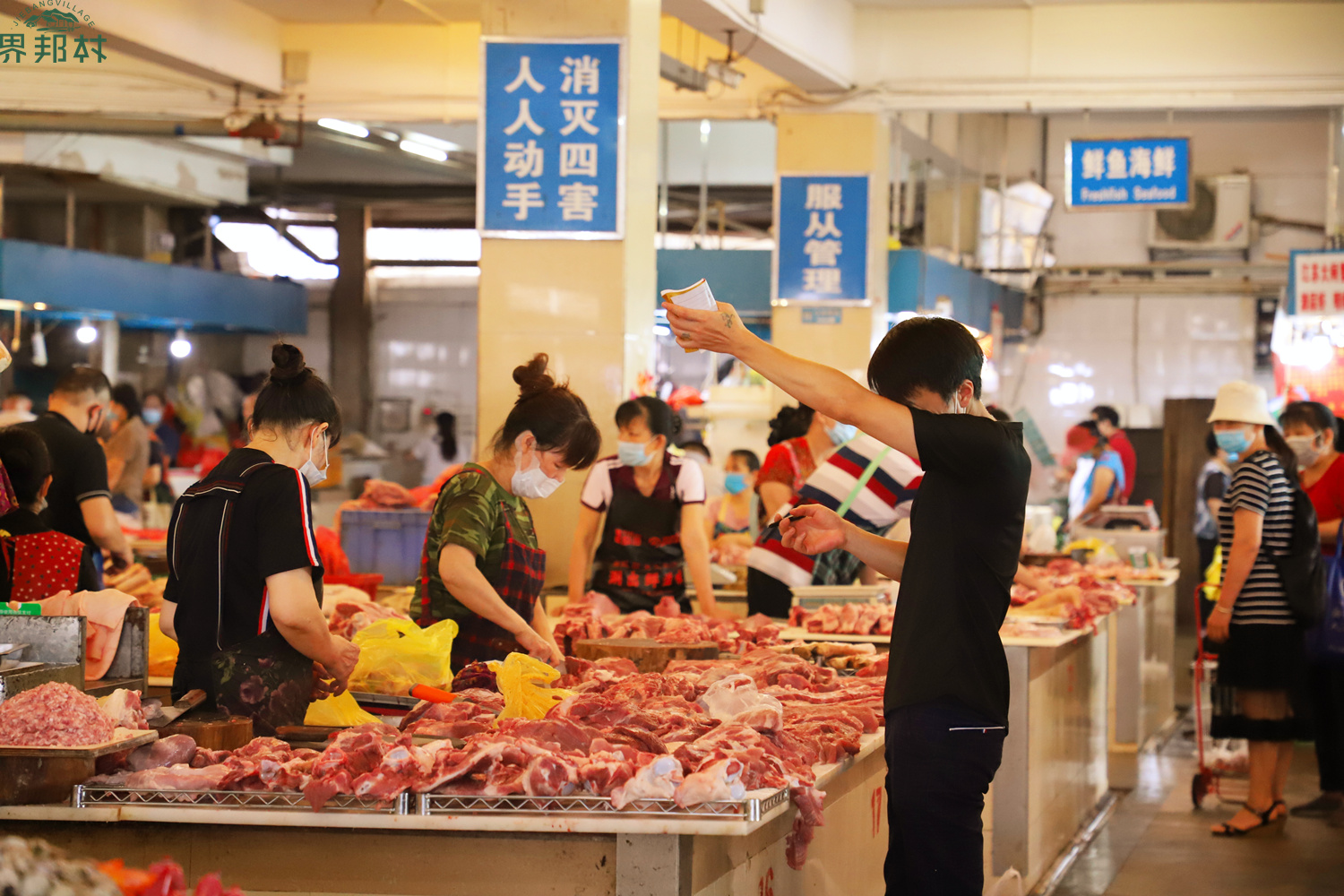 菜市场是最具人间烟火气的地方,菜市场里的人间烟火气