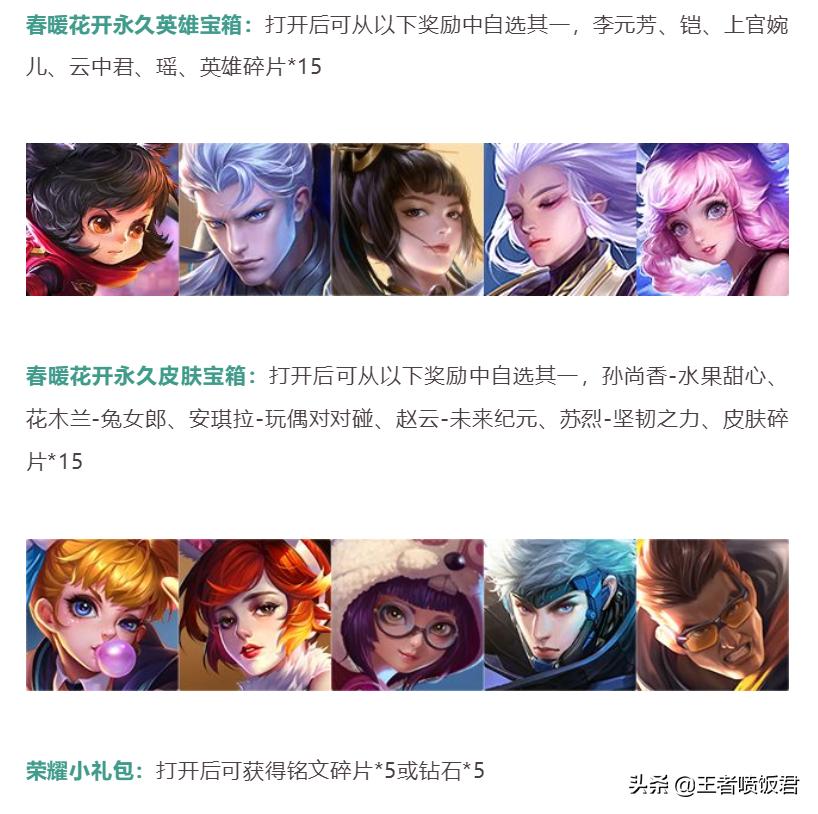 王者16号福利皮肤有哪些,王者荣耀16号至26号免费皮肤