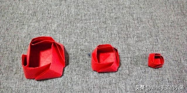 怎么用纸折一朵玫瑰花简单教程,折玫瑰花教程简单手工diy