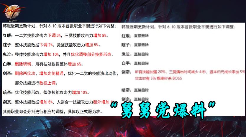 dnf剑帝二觉改过吗,dnf剑帝削弱问题