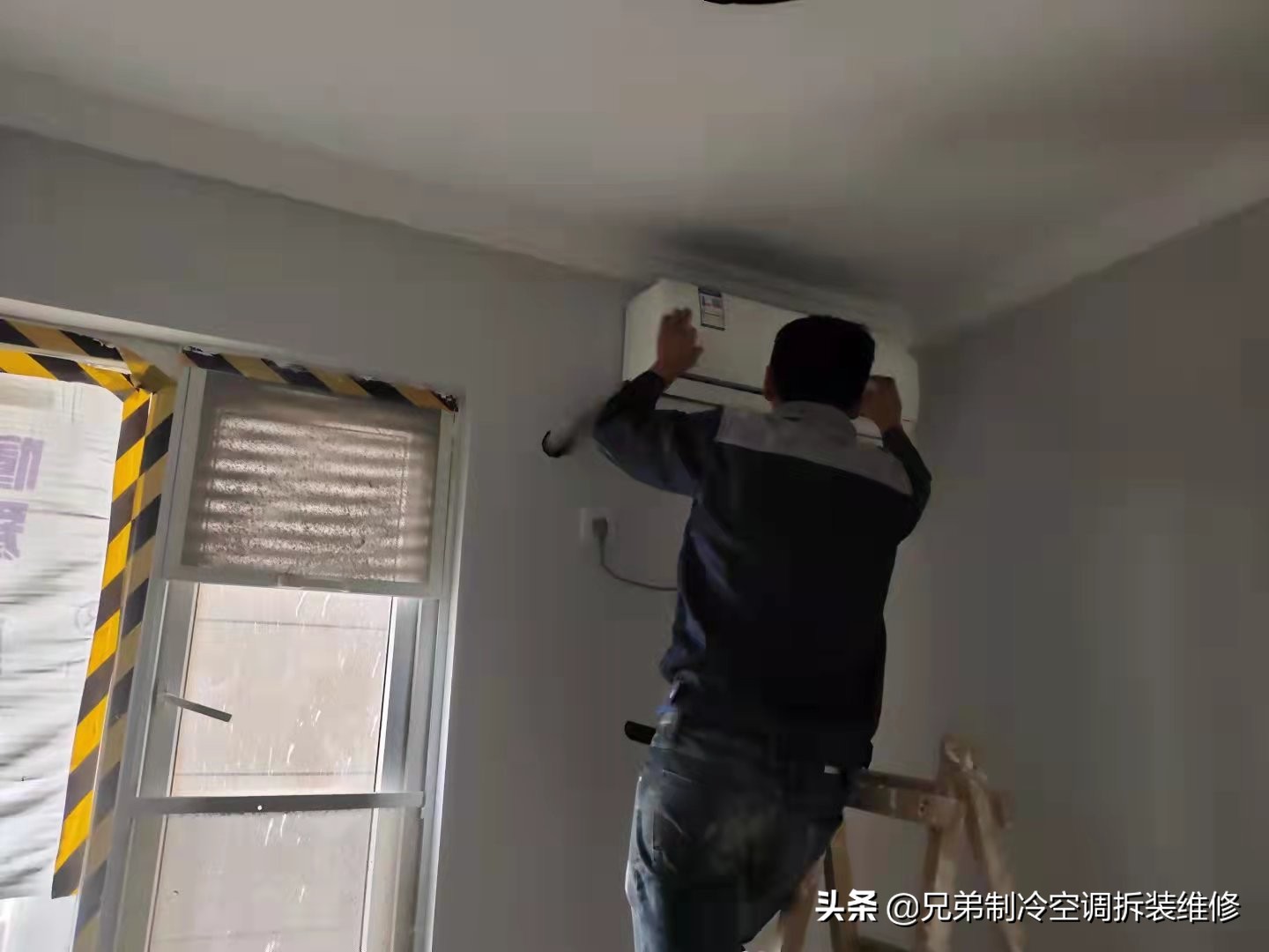 空调移机后氟漏完后怎么重新加氟,阿兵空调移机加氟方法视频