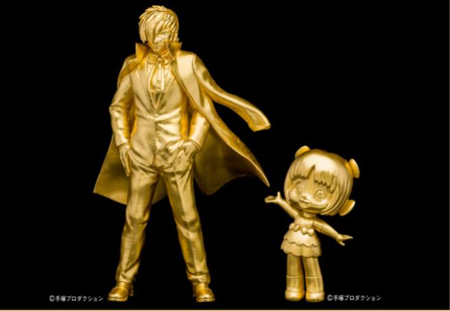 日本纯金手办,黄金十二宫纯金手办