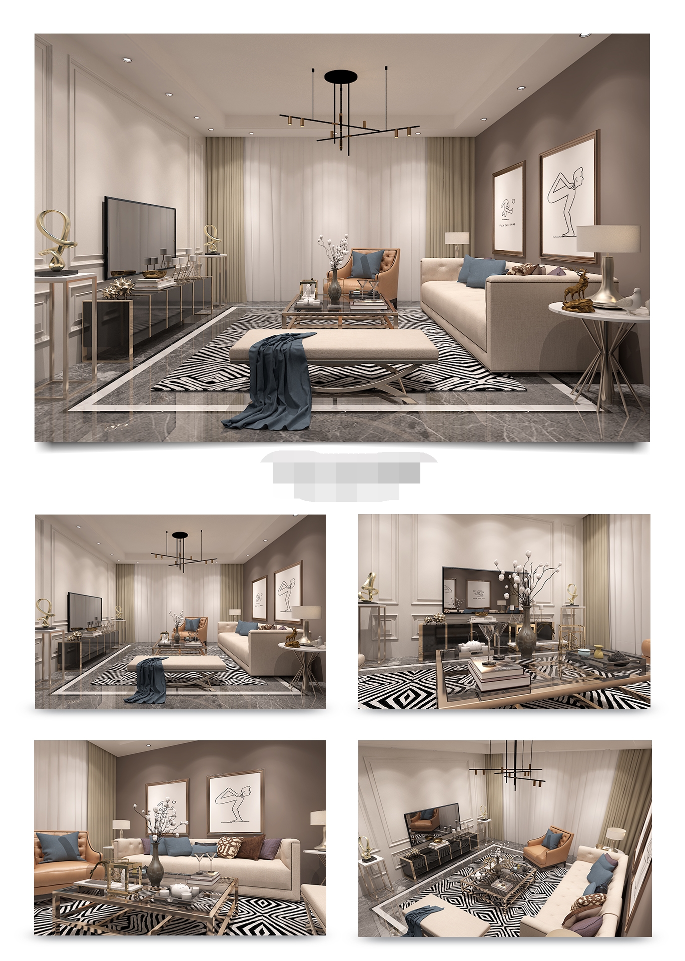 3dmax室内设计效果图全过程,3dmax设计家装效果图