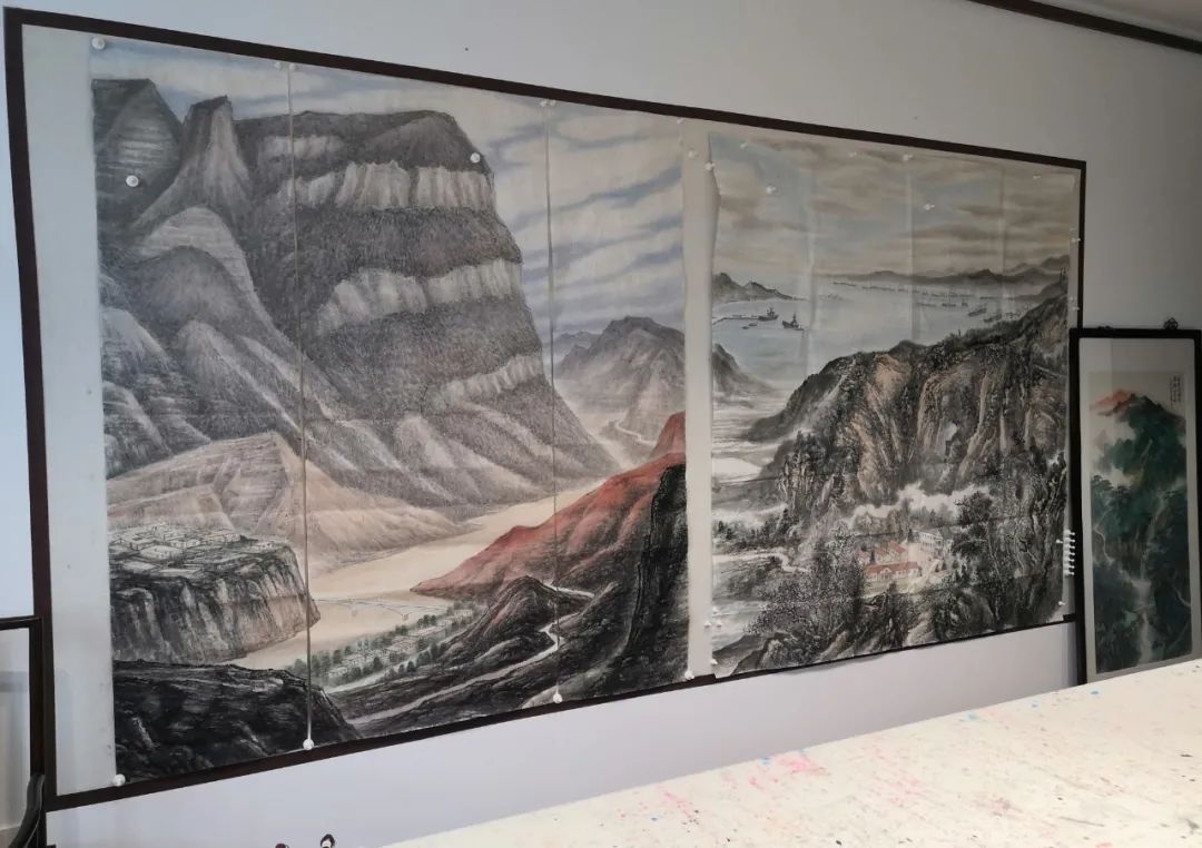 「艺展中国」汪文晖国画山水作品欣赏（2021迎春展）