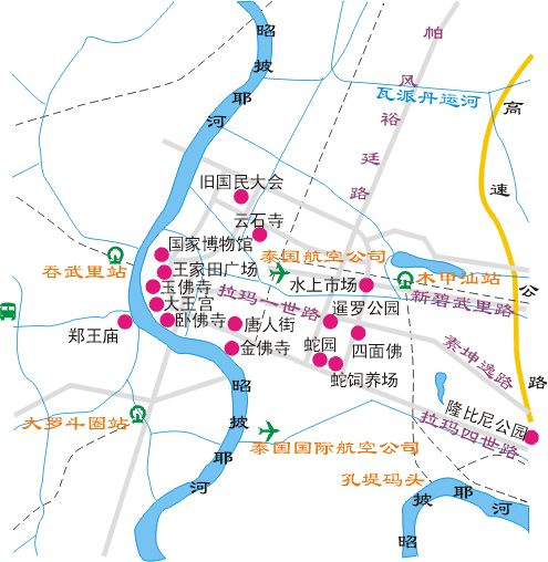 去泰国的旅游攻略图片大全,泰国旅游攻略图高清大图