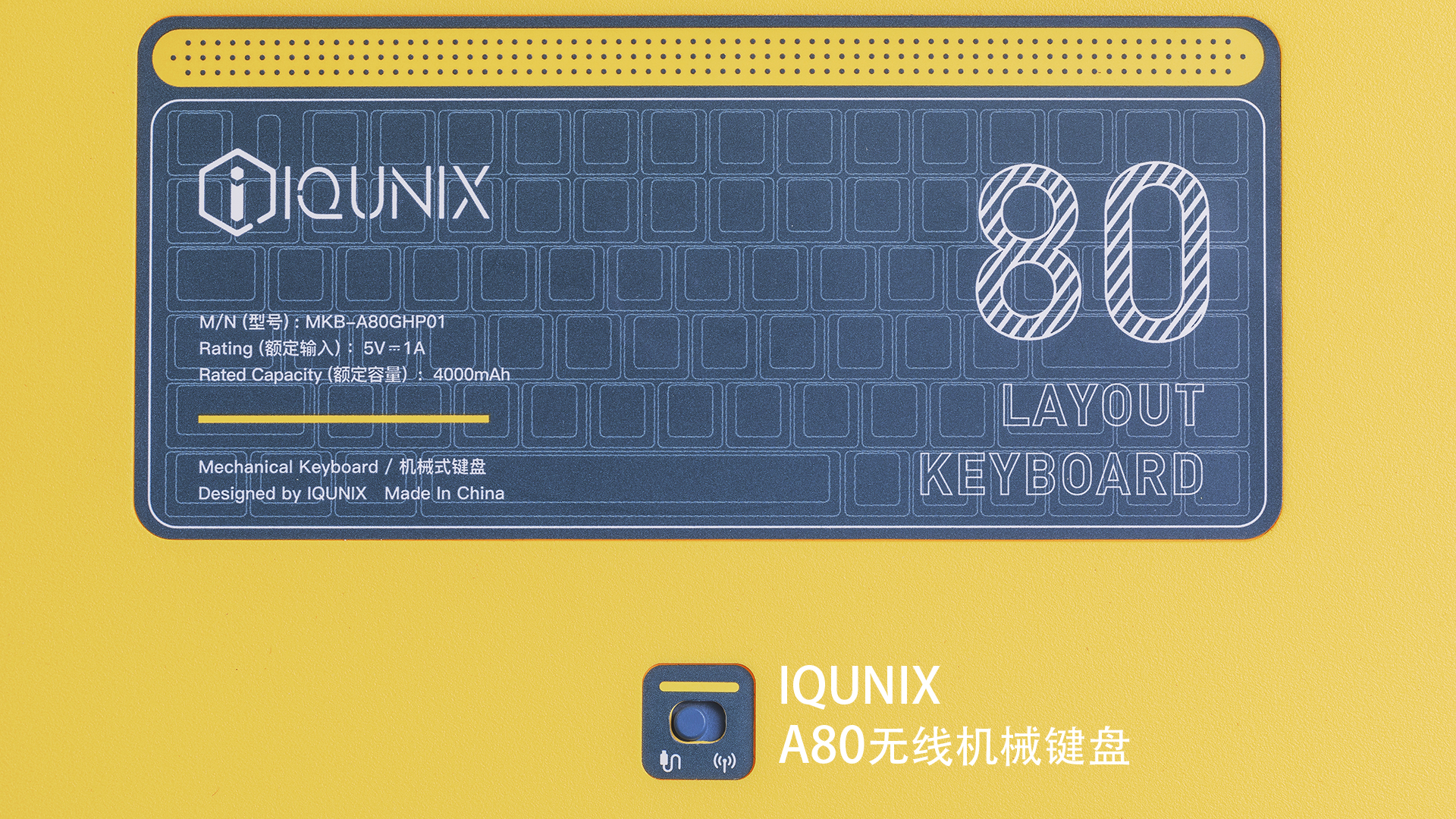 iqunixa80机械键盘拆解测评,iqa80键盘