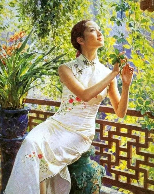 他偷看老婆同事跳舞25年，画下这曼妙的人体油画，还卖了1200万