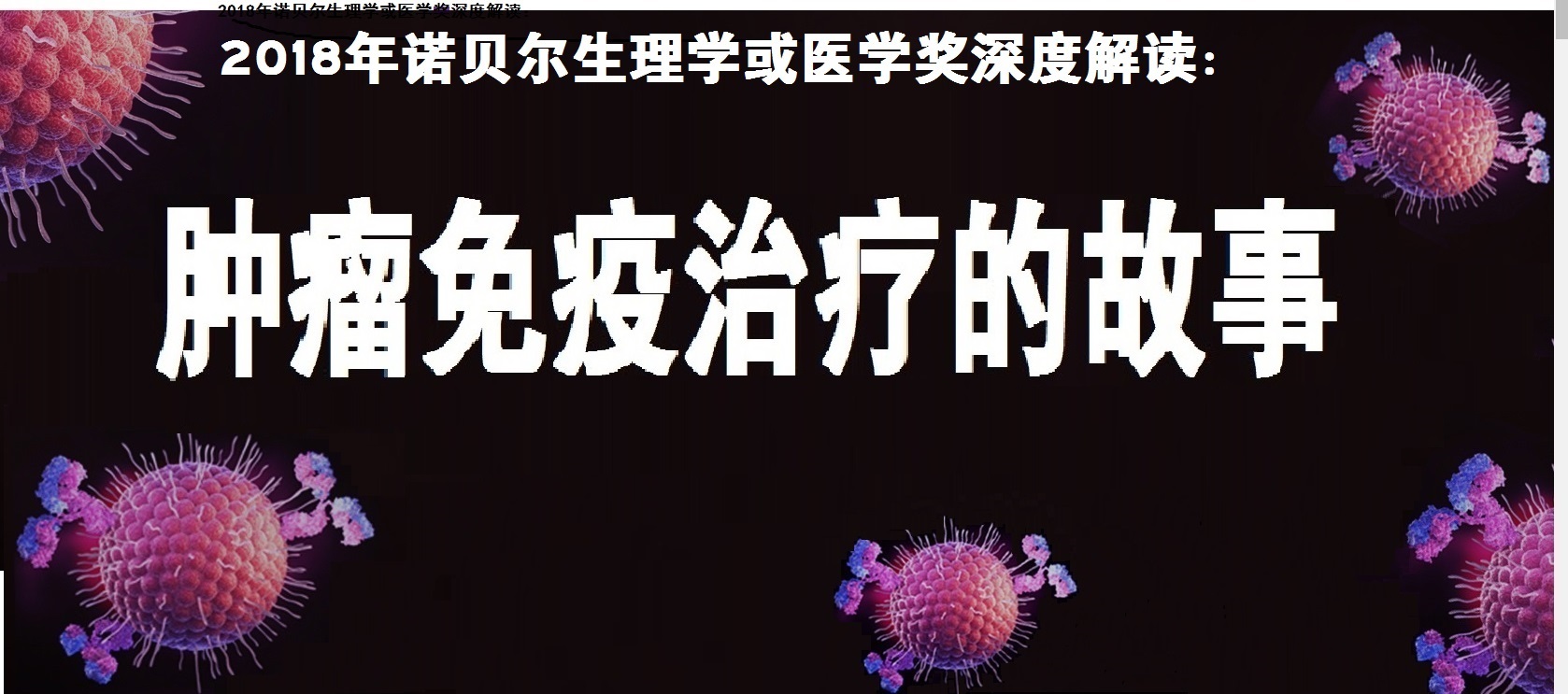 肿瘤免疫治疗的故事连载二十四,肿瘤免疫治疗的故事