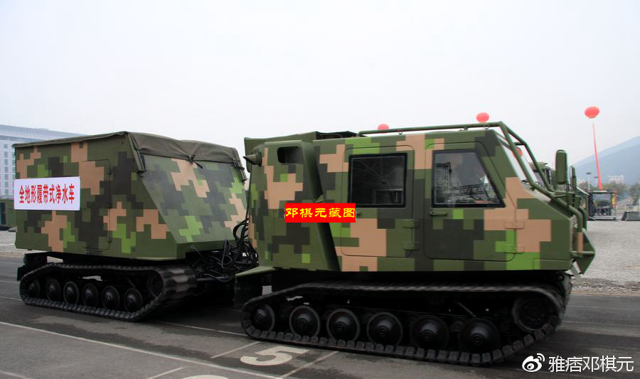 铰接式履带全地形车,中国最新款蟒式履带军用全地形车