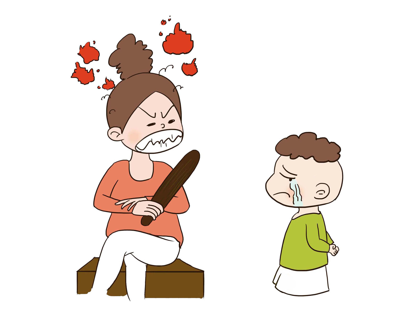 孩子爱发脾气对父母大喊是为什么,孩子爱发脾气家长第一句很重要