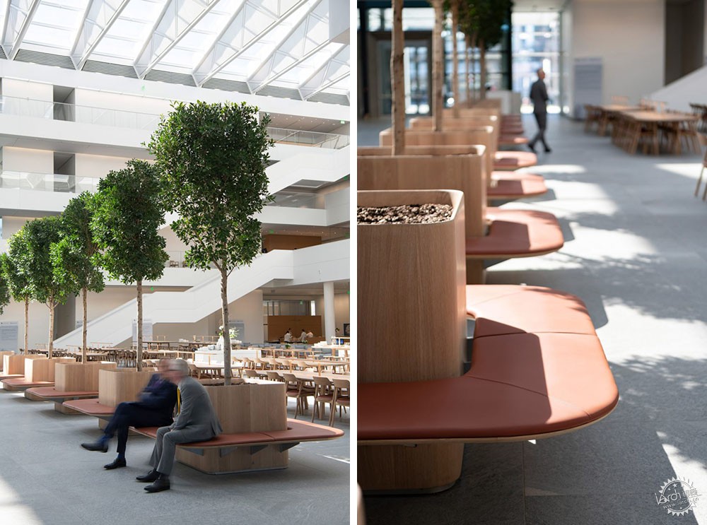 俄亥俄州新兴医疗园区的合作共享办公空间