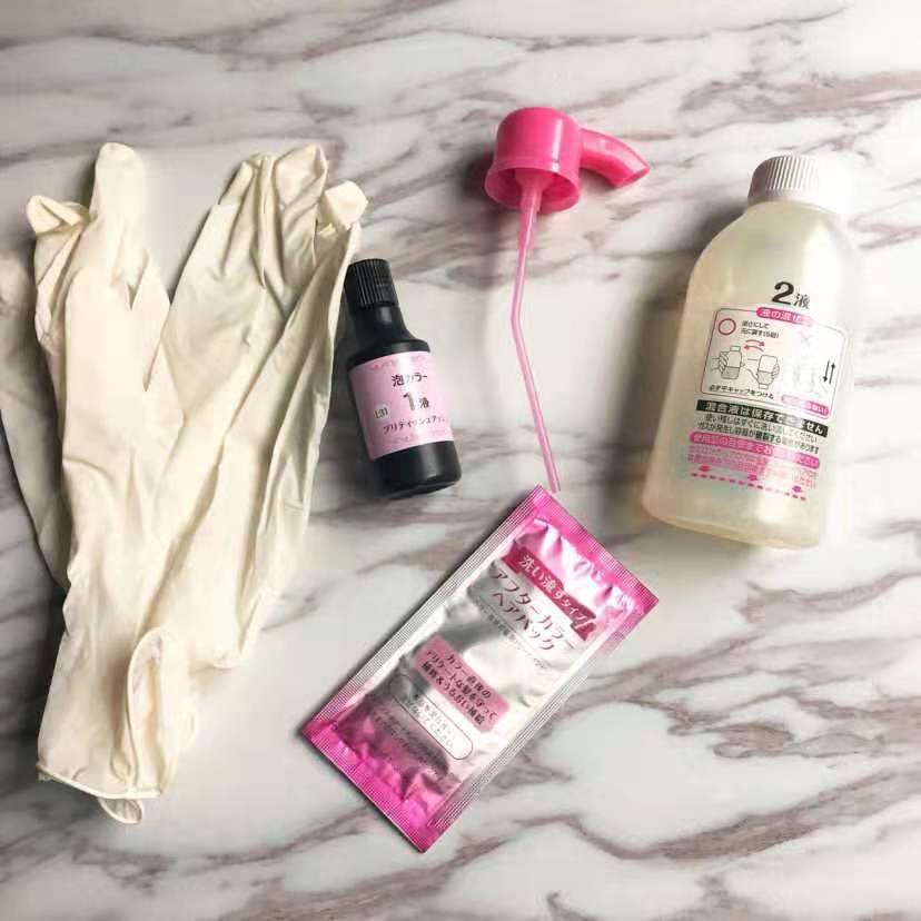 适合黑头发染的泡泡染发剂,泡泡染发剂染发零基础教程