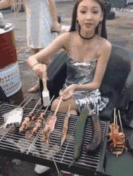 超级实用烧烤架,新式家用烧烤架