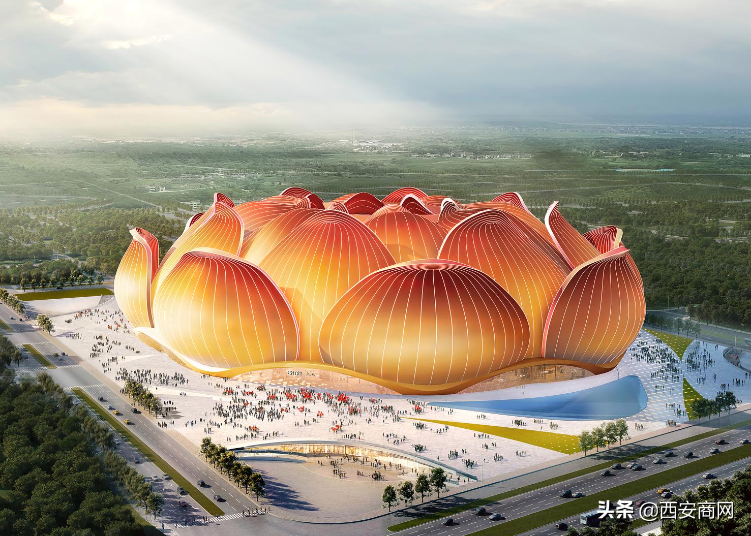 恒大梦中球场建设,恒大主场10万人新球场