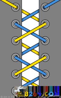 十种必学的鞋带系法,鞋带系的不好看怎么办