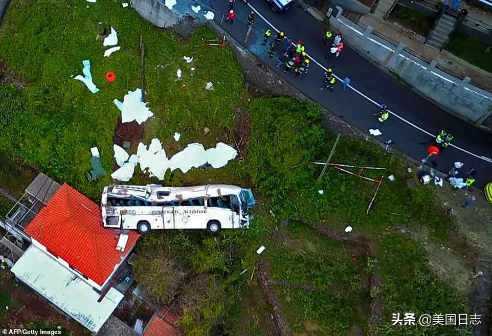 葡萄牙大巴坠落山坡29人死亡,葡萄牙大巴坠落