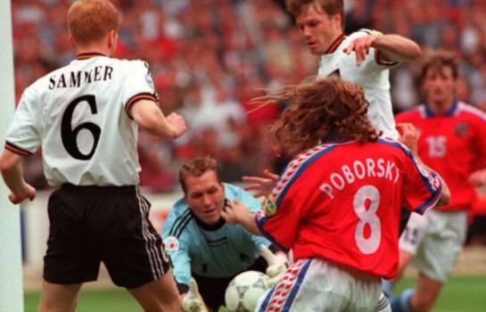 96年欧洲杯十大经典进球,1996欧洲杯三狮军团大战橙色军团